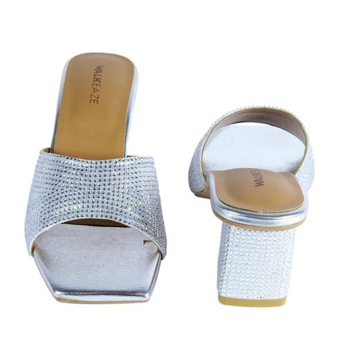 Women Formal Block Heel - 62755S - Block Heel - Walkeaze